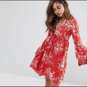 Denim & Supply Floral Babydoll dress